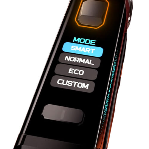 Ecran de l'aegis legend 5