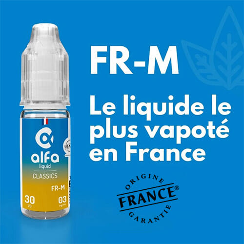 Flacon du eliquide FR-M Origne France Garantie