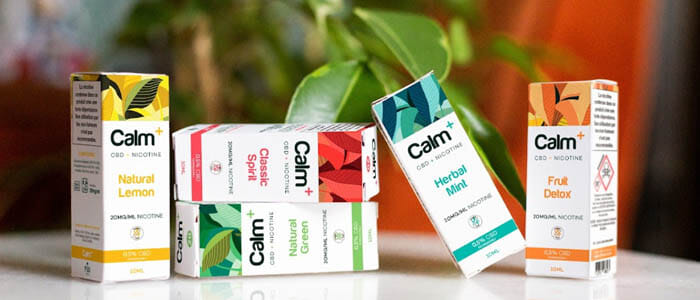 Calm+ by Minimal | e-liquides CBD avec nicotine | CigaretteElec