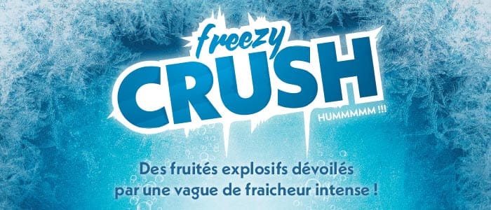 Bannière de présentation du e liquide Himalaya Freezy Crush