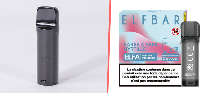 How To Charge Elf Bar ELFA Pro Rechargeable Pre-filled Pod Kit Elf Bar  Af5000 Refill
