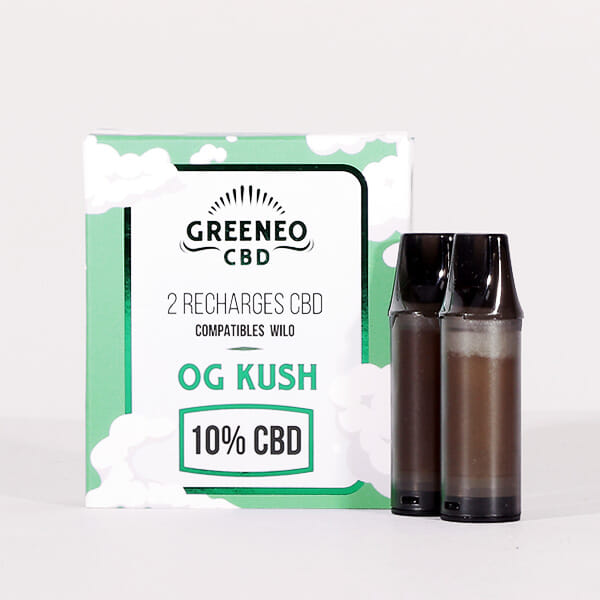 Puff CBD rechargeable OG Kush Greeneo