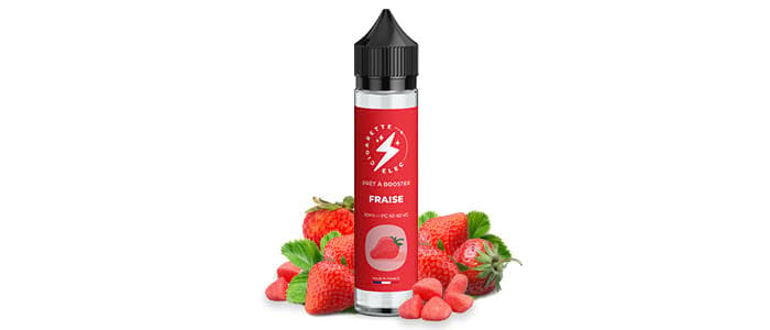 E-liquide Fraise 50ml | Prt  booster | CigaretteElec