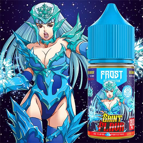 présentation du eliquide Frost 30 ml de la gamme Saint Flava