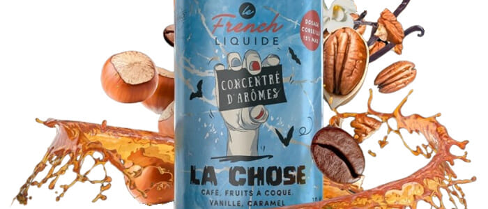 Concentré La Chose Edition Spéciale Le French Liquide, arôme eliquide café  vanille Le French Liquide - Taklope