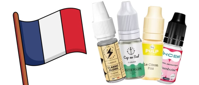 exemples de e liquides français