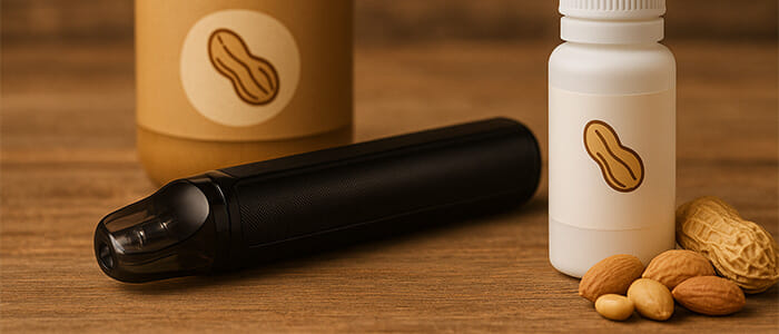 PRESENTATION E LIQUIDES CACAHUETE