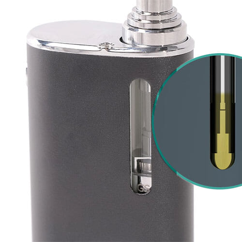 Réservoir transparent du iStick Basic avec niveau de e-liquide