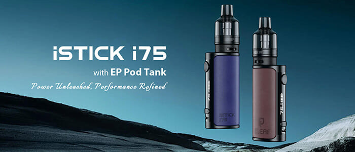 elfbar nachfüll pod läuft aus Kit iStick X80 Eleaf, cigarette électronique iStick X80