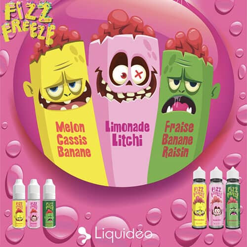 Présentation de la gamme Fizz Freeze Liquideo