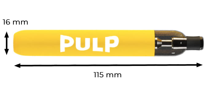 Dimensions du Pod Refill by PulP