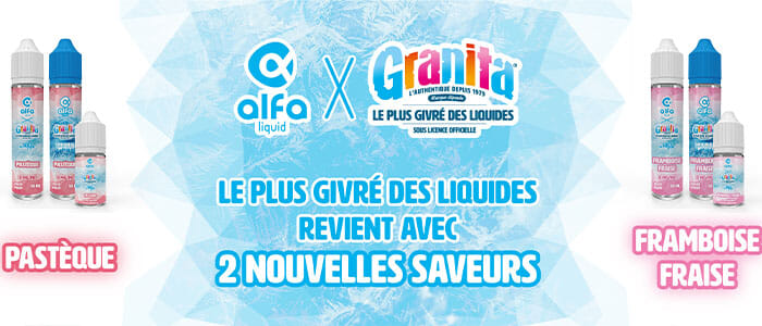 E-liquide FR4 aux sels de nicotine Alfaliquid - CigaretteElec