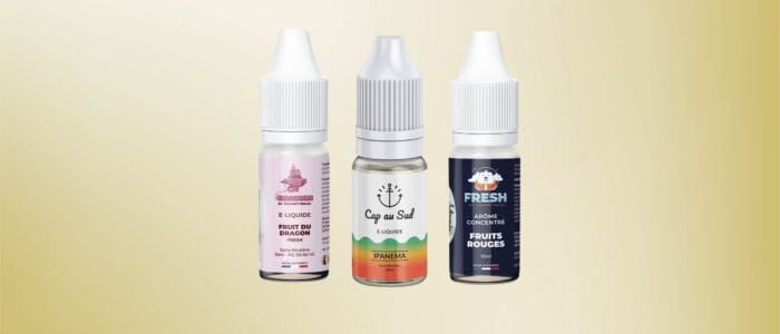 Starter Pack Kit Pixo Aspire | Pod 1100 mAh + 3 e-liquides fruités