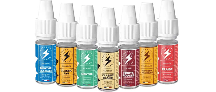 Sélection de e-liquides CigaretteElec