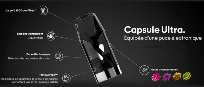 cartouche ultra smart pods