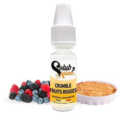 Arôme Crumble Fruits Rouges Solubarome