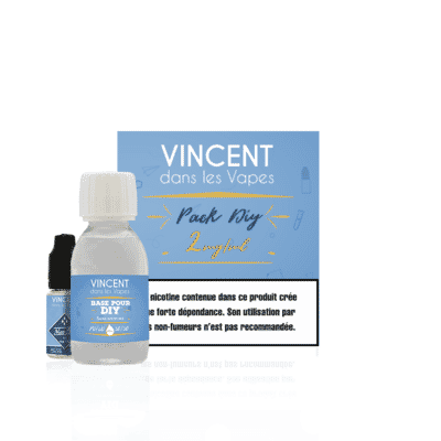 Pack DIY 50 % PG / 50 % VG 125 ml VDLV