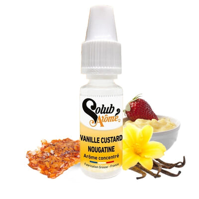 Arôme Vanilla Custard Nougatine - Solubarôme