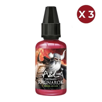 Pack 3 arômes Ragnarok GREEN EDITION - Ultimate