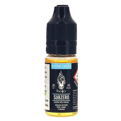 Sub Zero Sel de nicotine - Halo