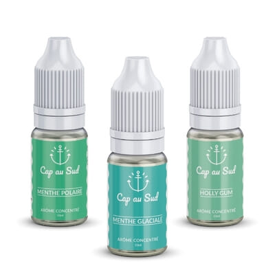 Pack arômes Menthes - Cap au Sud