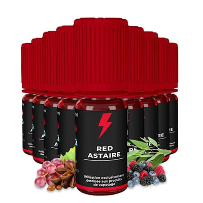 Pack de 10 Red Astaire - Tjuice