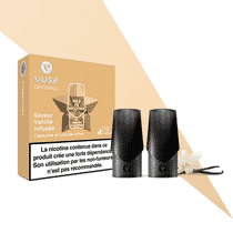 Recharge Vype / Vuse Vanille Infusée - Epen (Sels de nicotine)