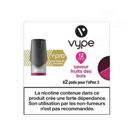 Recharge Vype / Vuse Fruits des Bois - Epen (Sels de nicotine) image 3