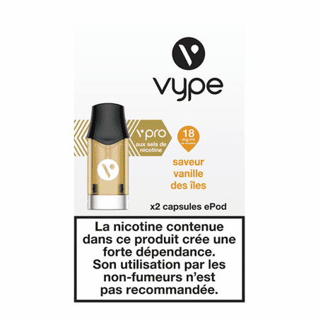 Recharge Vype / Vuse Vanille des Iles EPOD image 3