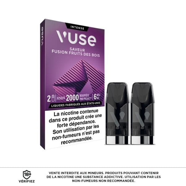 Recharges Fusion Fruits des bois Vuse ePod image 2