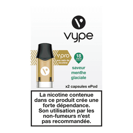 Recharge Vype / Vuse Menthe Glaciale Epod image 4
