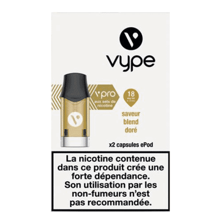 Recharge Vype / Vuse Blend Doré EPOD image 3
