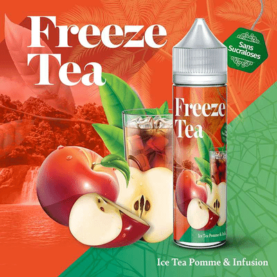 E -liquide Ice Tea Pomme & Infusion 50 ml  - Freeze Tea