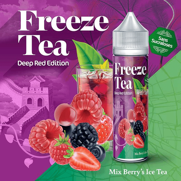 E -liquide Mix Berry's Ice Tea 50 ml  - Freeze Tea