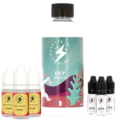 Fraise 230 ml - DIY Facile CigaretteElec