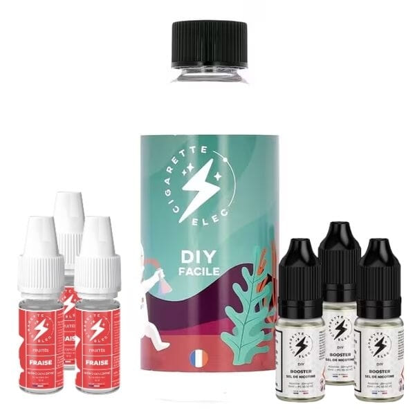 Fraise 230 ml - DIY Facile CigaretteElec