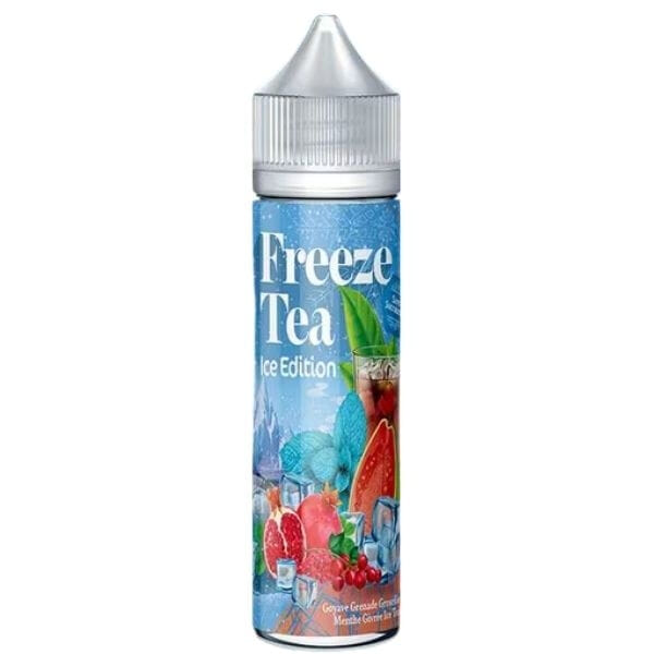E-Liquide Goyave Grenade Groseille Menthe Givr&eacute;e Ice Tea 50 ml  - Freeze Tea
