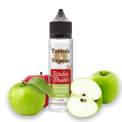 E Liquide Tentations du verger 50ml - Terroir Et Vapeur