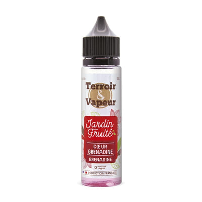 E Liquide Cœur Grenadine 50ml - Terroir Et Vapeur