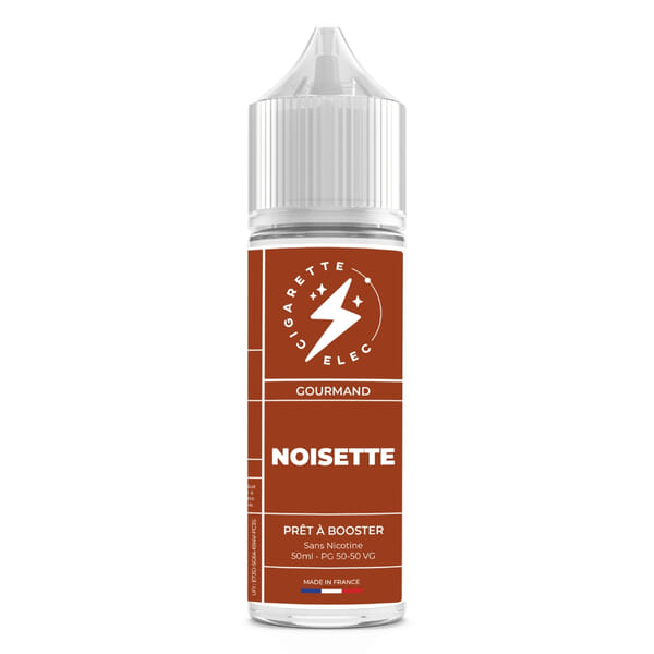 E-liquide Noisette 50ml | E-liquide Prt booster | CigaretteElec E-liquide Noisette 50ml | E-liquide Prt booster | CigaretteElec