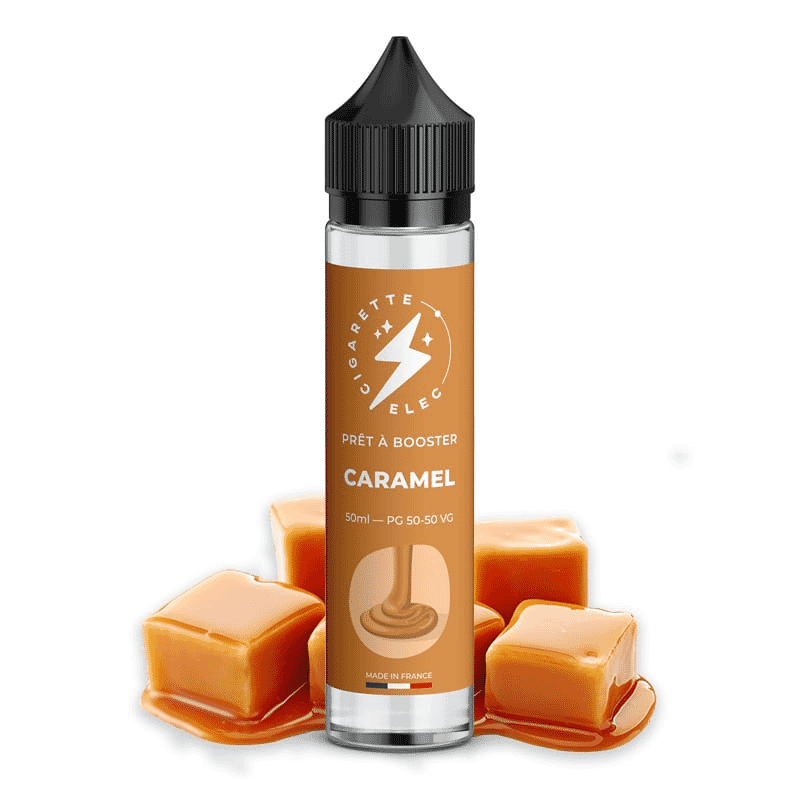 E-liquide Caramel tabac  Liquide pas cher pour e-cigarette Carambar