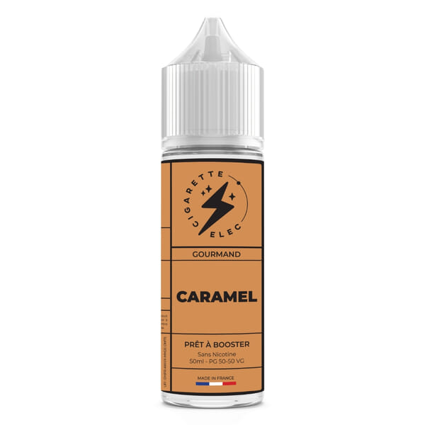 E-liquide Caramel 50ml | E-liquide Prt booster | CigaretteElec E-liquide Caramel 50ml | E-liquide Prt booster | CigaretteElec