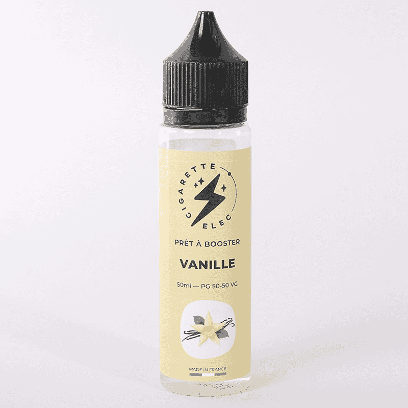 E-liquide Vanille 50ml, E-liquide Prêt à booster