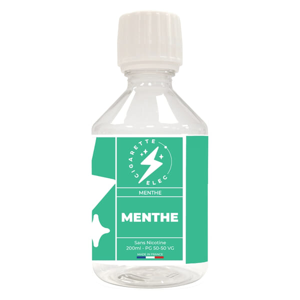E-liquide Menthe 200ml | CigaretteElec E-liquide Menthe 200ml | CigaretteElec