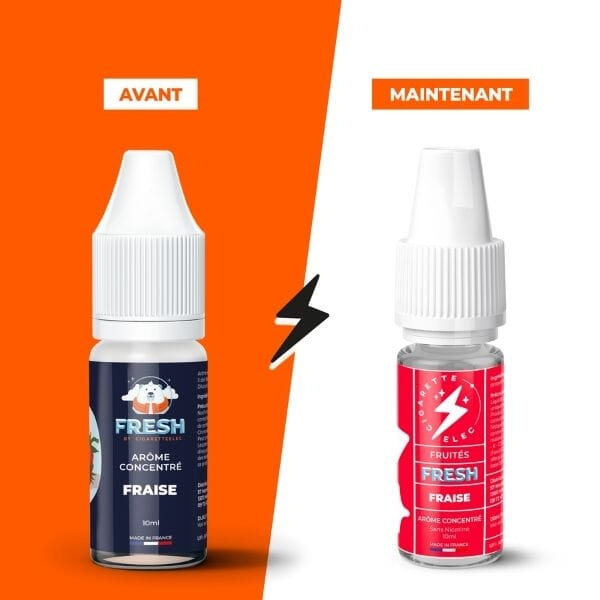 Concentr&eacute; Fresh Fraise - CigaretteElec image 2
