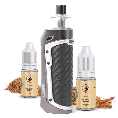 Pack Pod Sensis Innokin + 2 E liquides Classic Blond