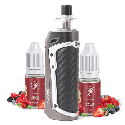 Pack Pod Sensis Innokin + 2 E liquides Fruits Rouges