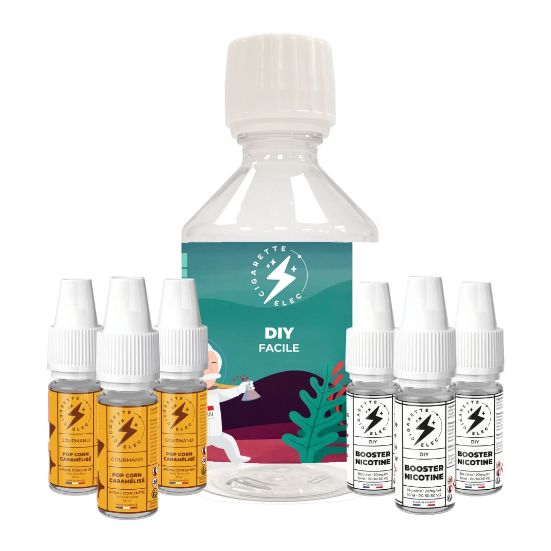 Pop Corn Caram&eacute;lis&eacute; 230 ml - DIY Facile CigaretteElec