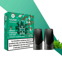 Recharge Vype / Vuse Classique Ice Vert - Epen (Sels de nicotine)