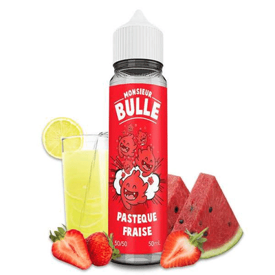 Pastèque Fraise Monsieur Bulle (Liquideo)